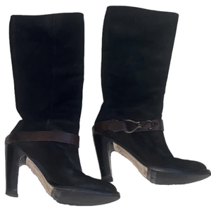 Cole Haan Nike Air Tantivy Black boots Size 9
